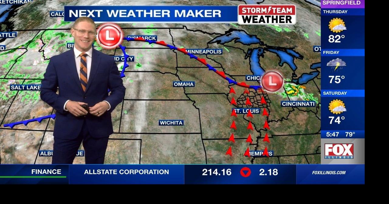 Next Round of Storms Arrives Thursday Night into Friday | | foxillinois.com