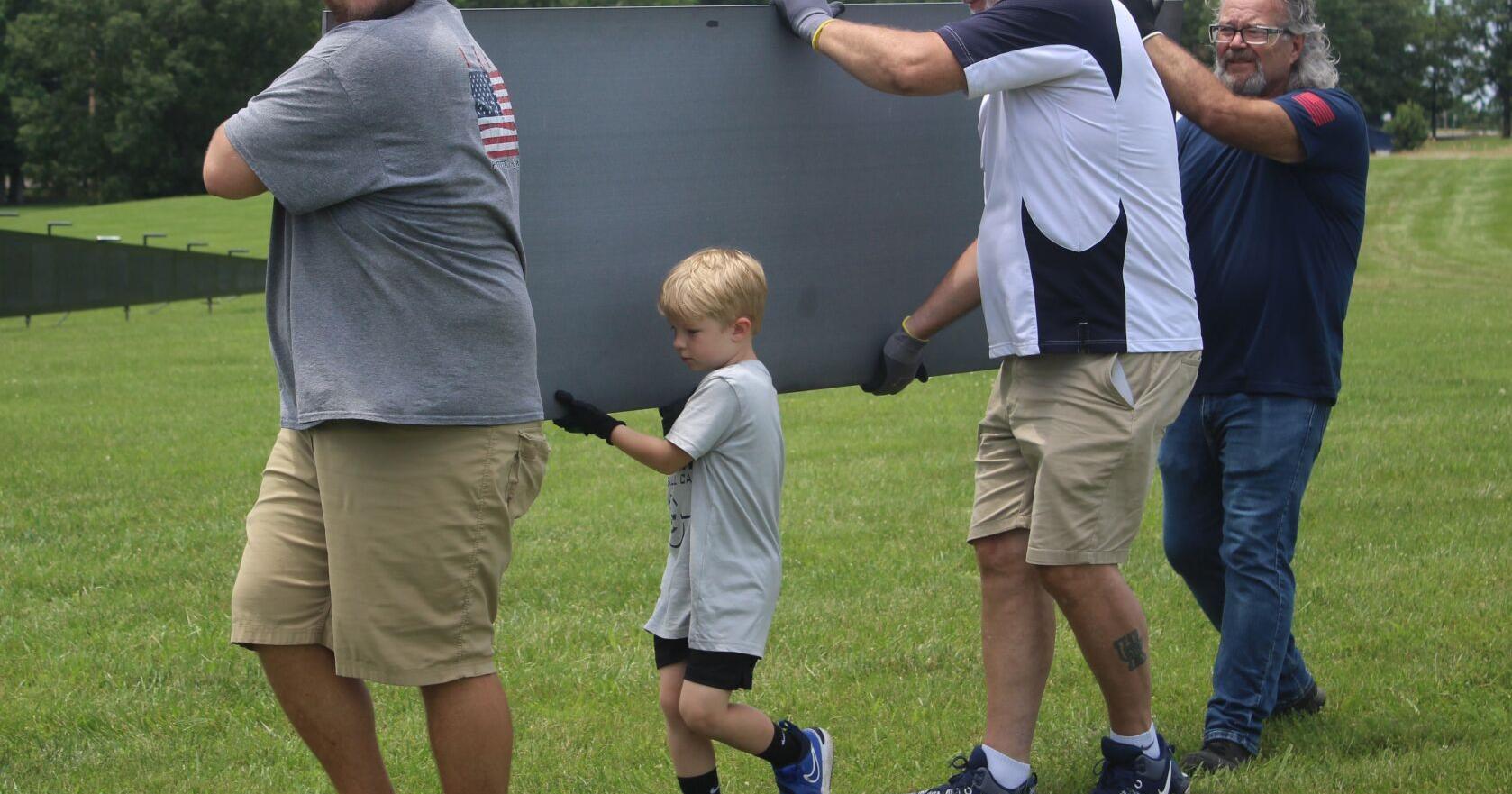 Russellville Honors Fallen Veterans with The Wall That Heals - Vimarsana News