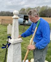 Sandford Duncan Cemetery gets a facelift