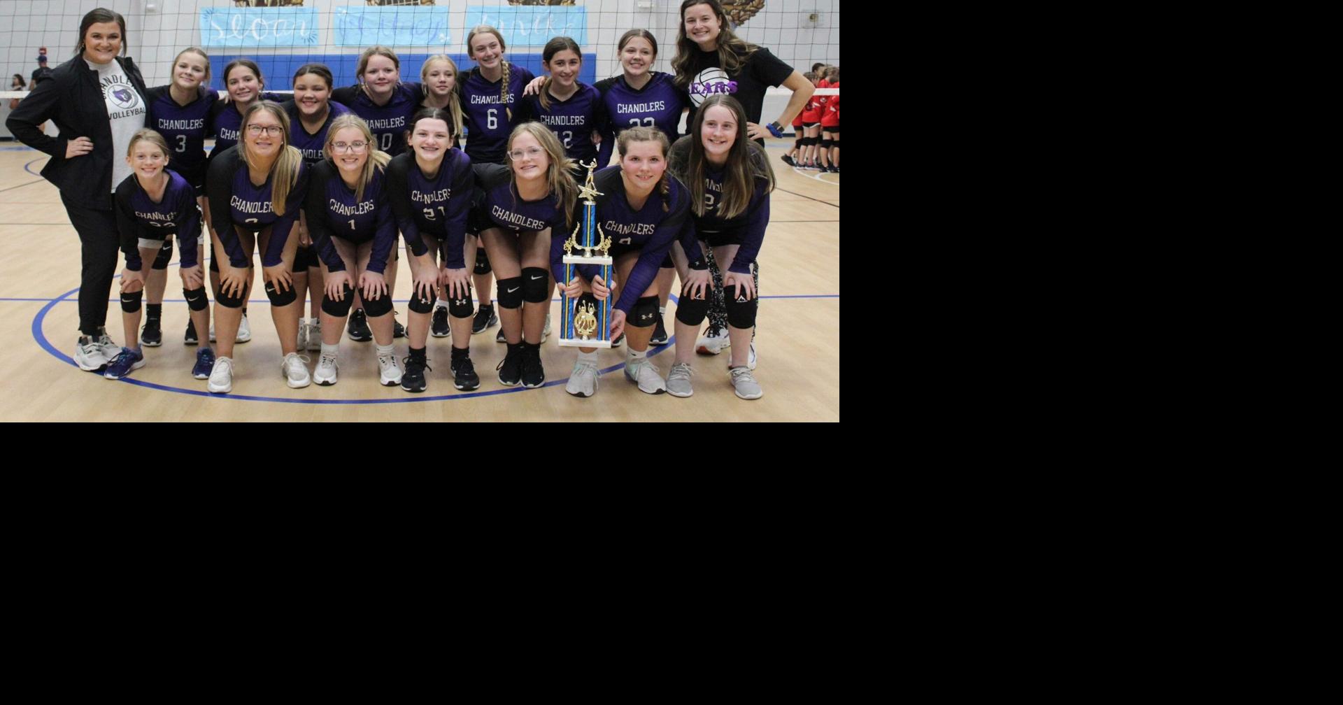 Chandlers Dominates Middle School Volleyball Tournament