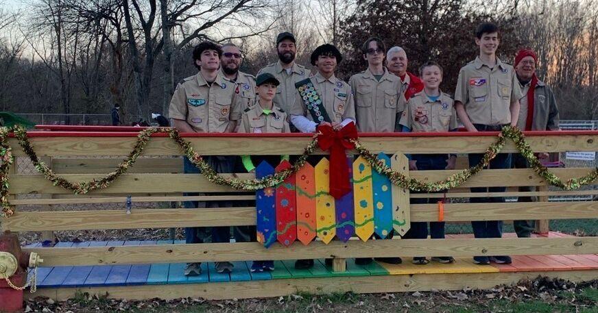 Hendersonville dedicates 'Rainbow Bridge' at dog park honoring beloved pets