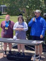 Special Olympians honored