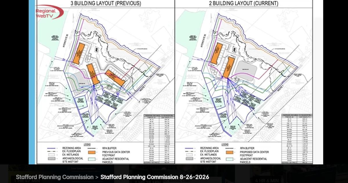 Stafford County data center proposal moves to supervisors