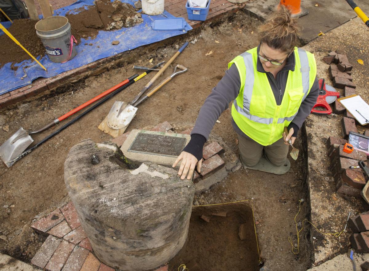 Dig provides clues to history of Fredericksburg's slave auction block Local News
