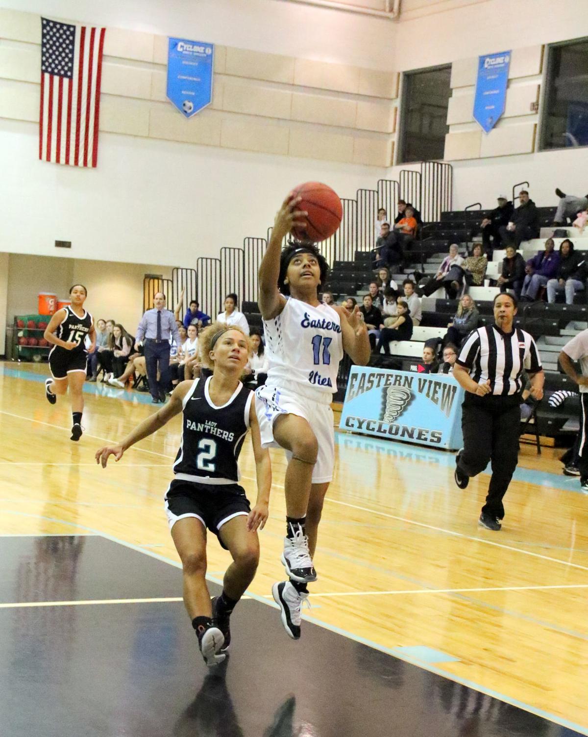 High School Girls Basketball Eastern View Can T Complete Comeback