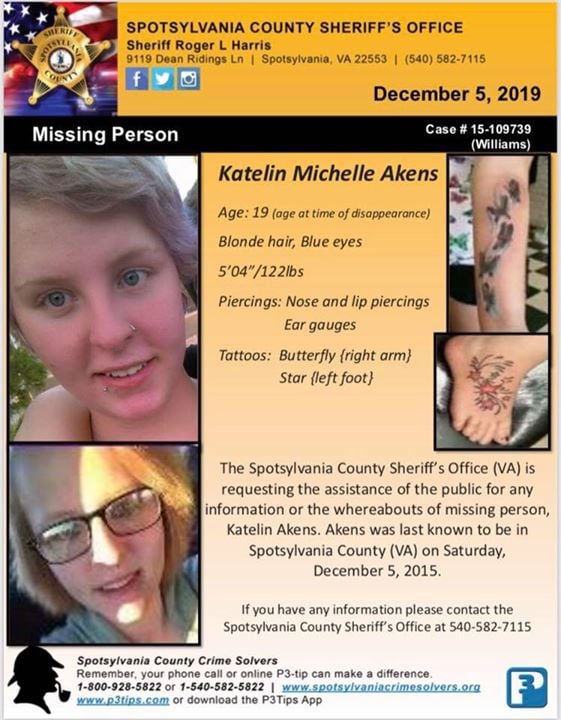 LOOK BACK Katelin Akens disappeared four years ago today Crime