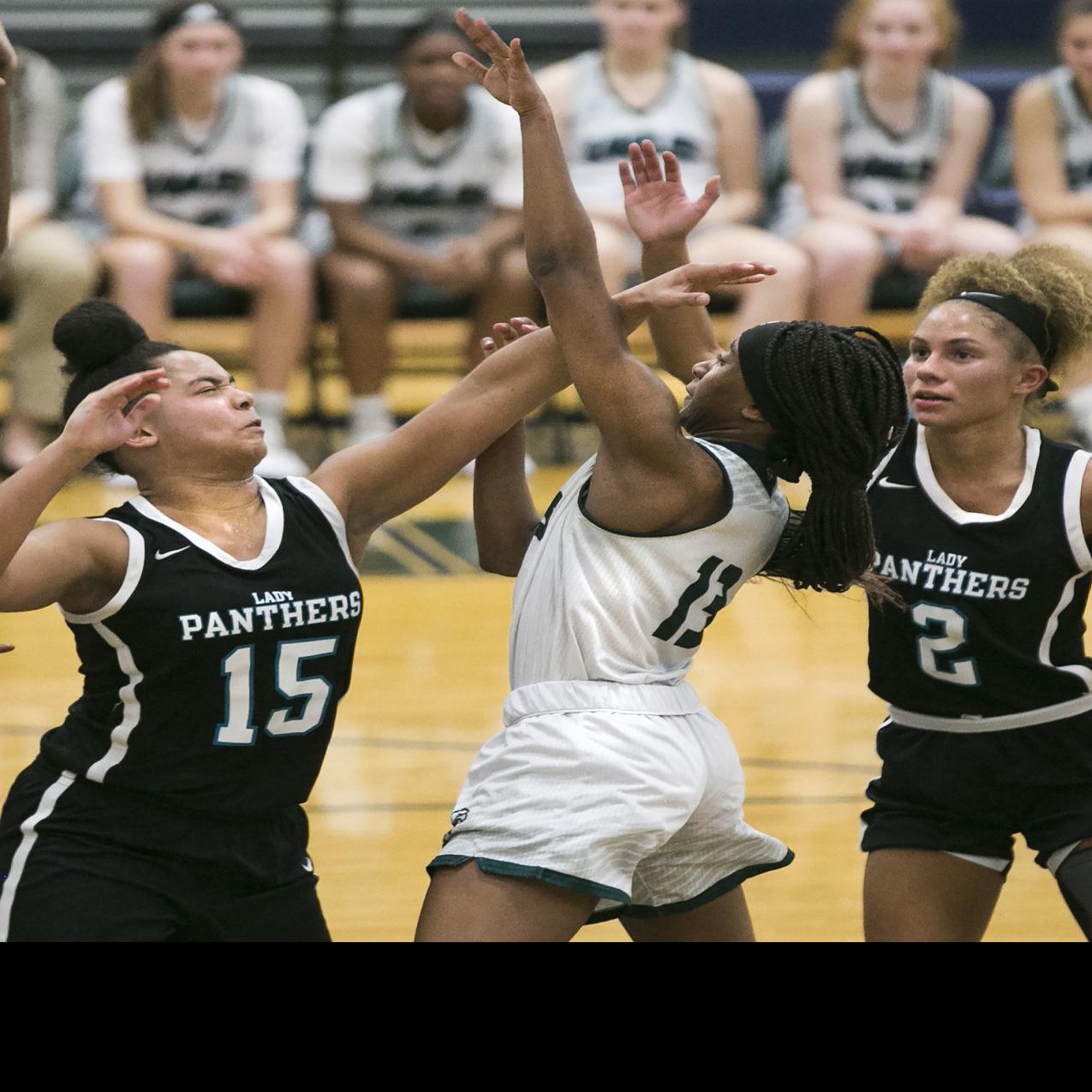 High School Girls Basketball Seniors Lead Colonial Forge Over