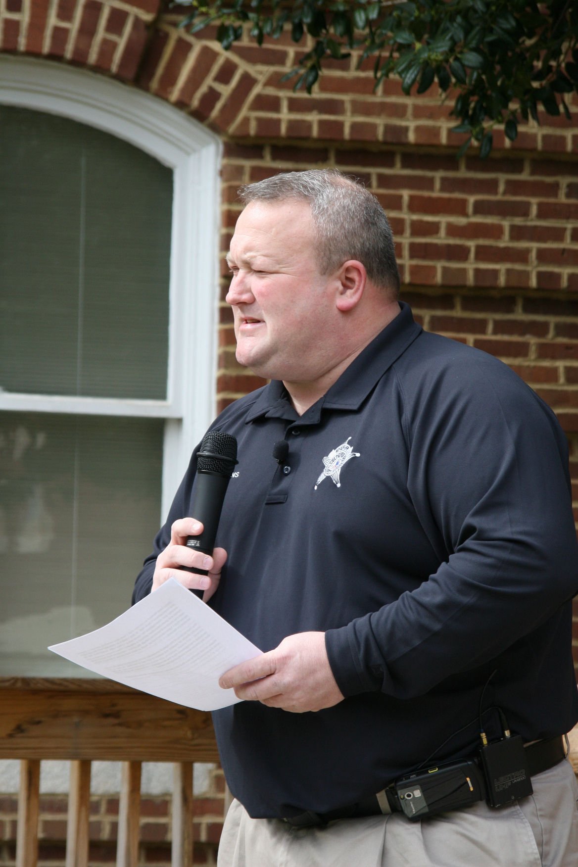 Culpeper sheriff says little at forum on Scroggins case