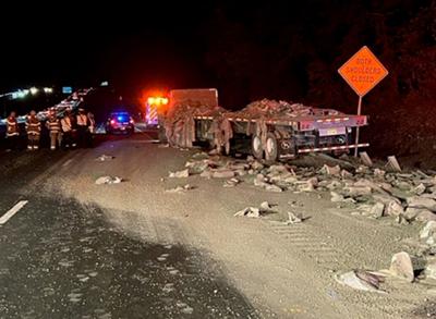 Ruther Glen trucker dies after suffering medical emergency on Interstate 95
