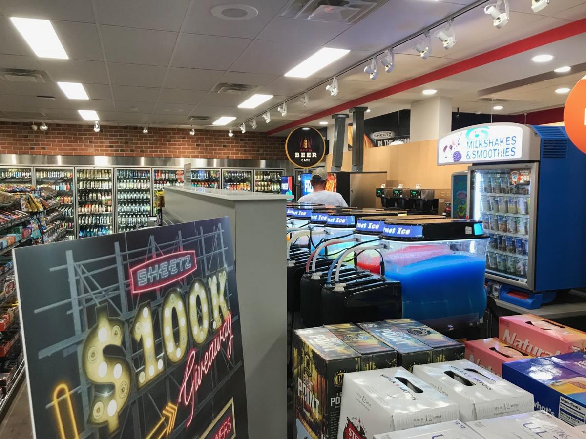 Renovated Sheetz at SpotsylvaniaOrange County line now sells soft