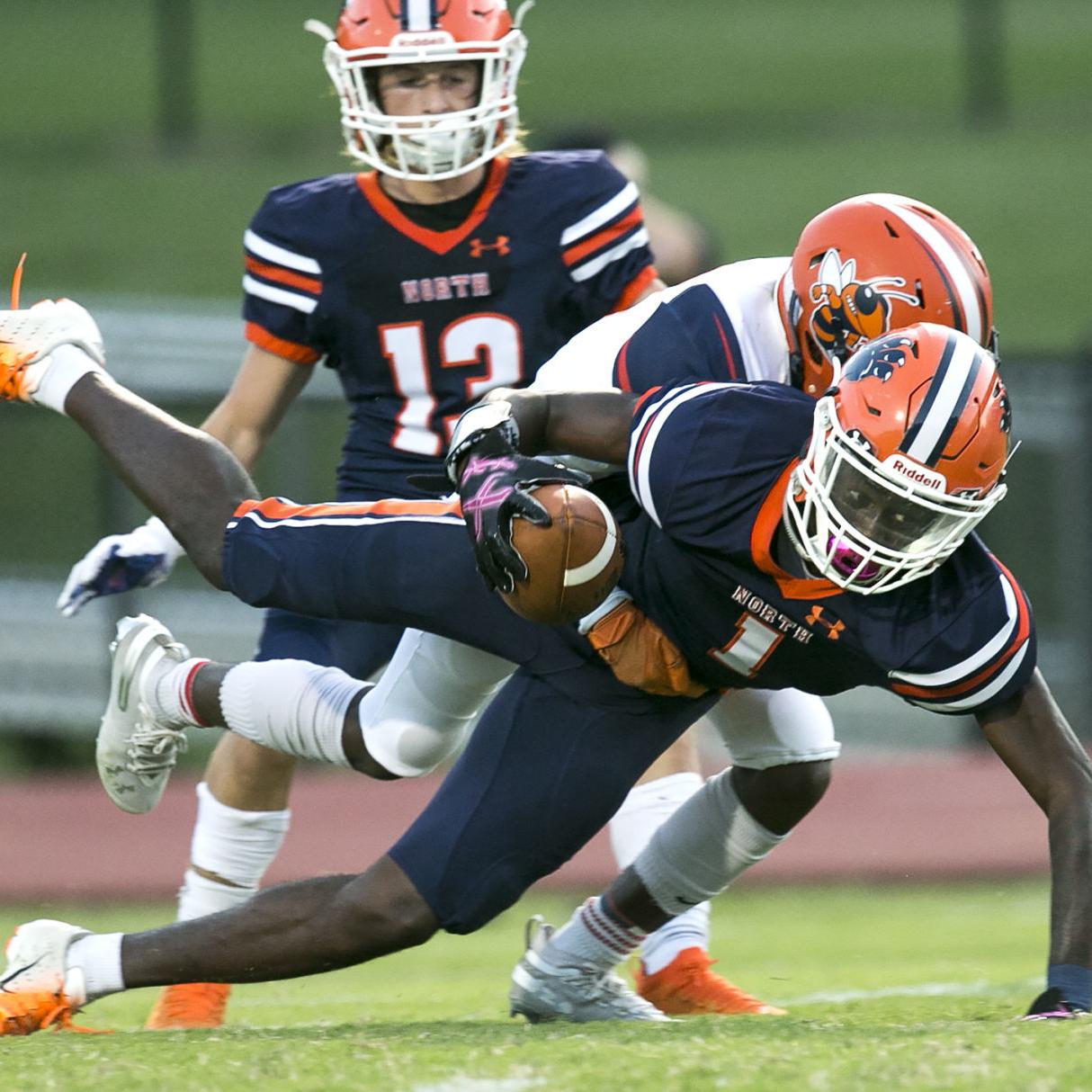 High School Football Swinton Leads North Stafford Past Orange