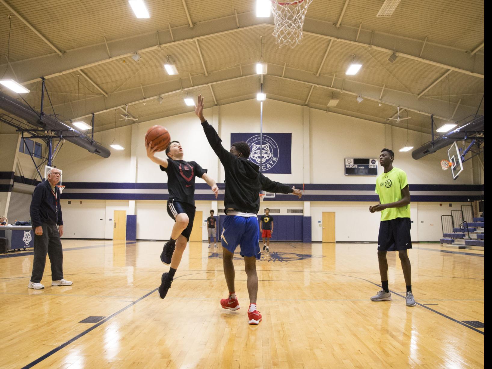 Father Son Coaching Tandem Has Carmel School Boys Basketball Team