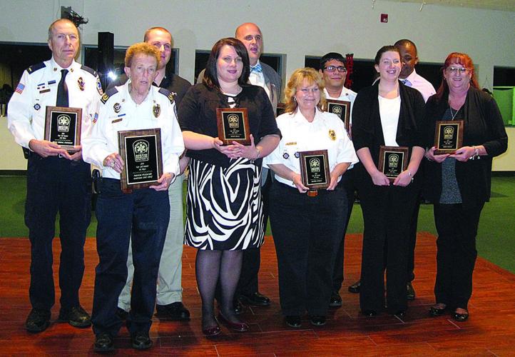 Colonial Beach squad recognizes members, installs officers