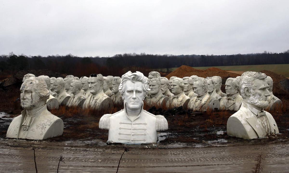Owner hoping for new life for Presidents Park busts | Lifestyles