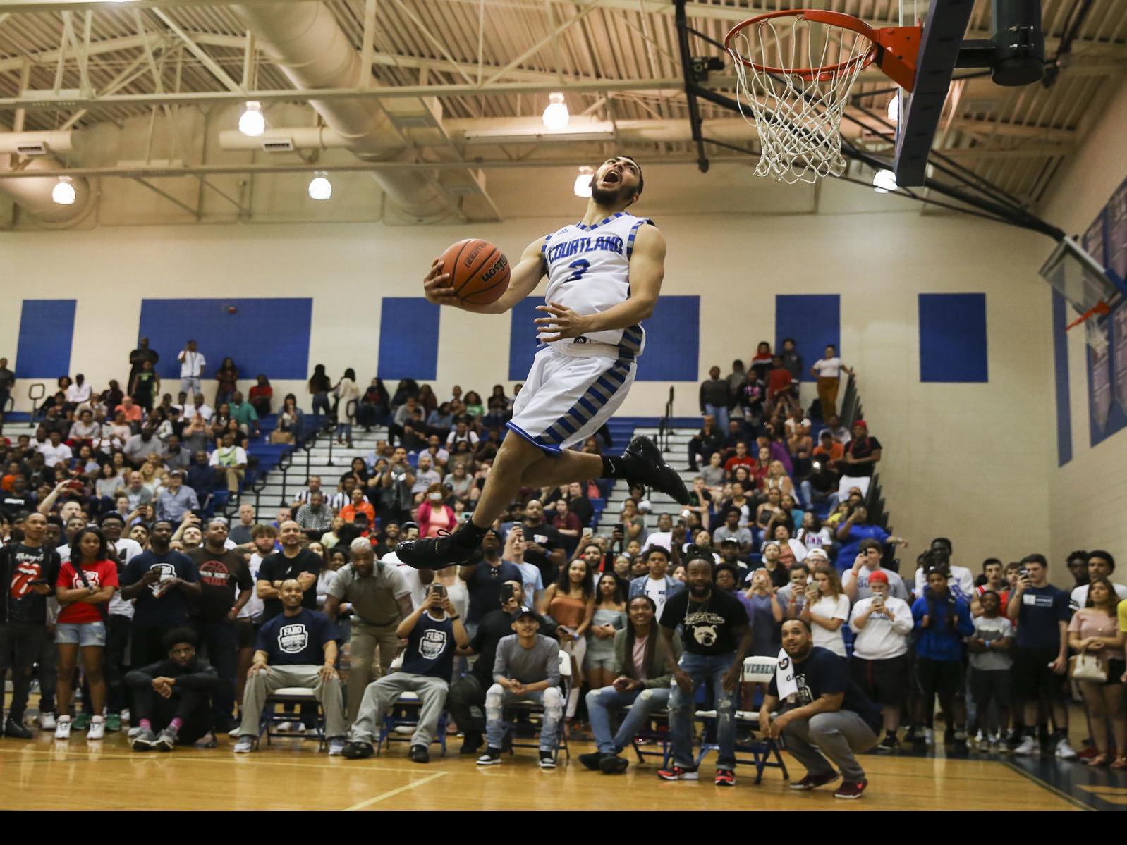 High School Basketball Players Give It Their All At Area All Star