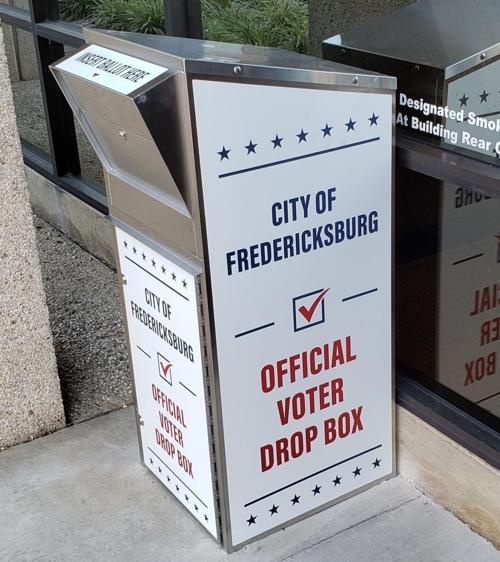 Fredericksburg election drop box