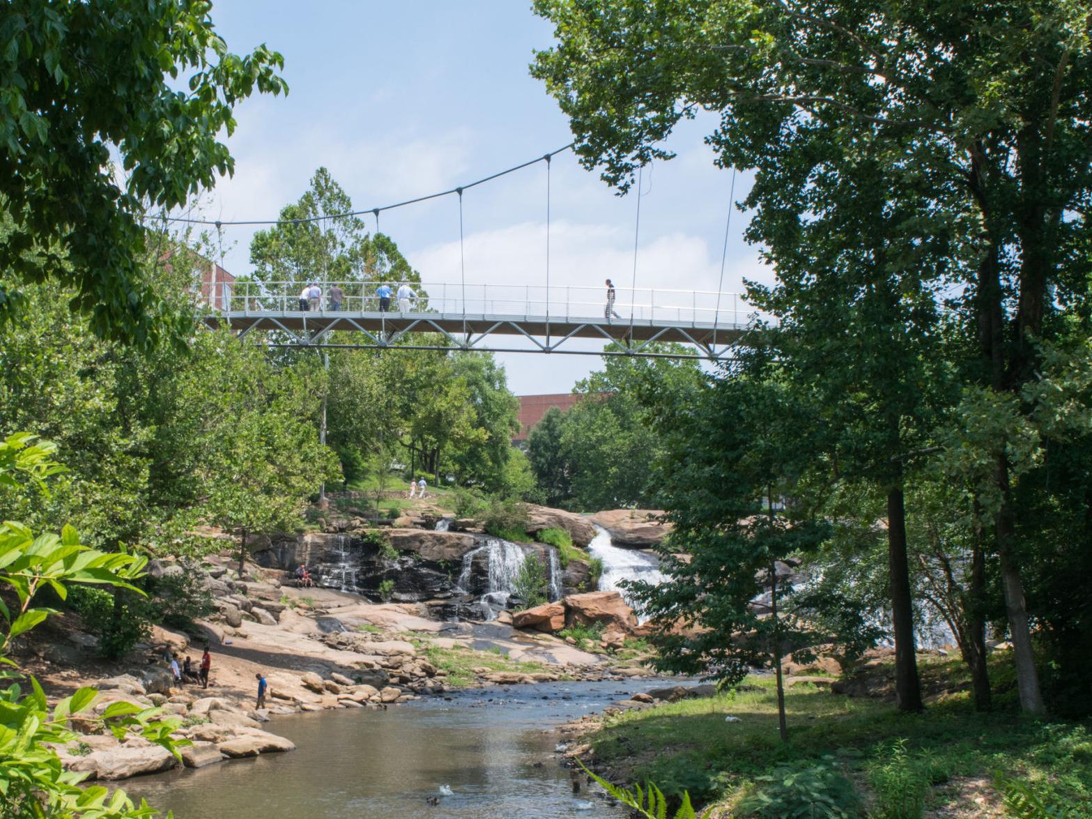 Visitors To Greenville Enjoy S C City S Long In The Works Makeover Lifestyles Fredericksburg Com