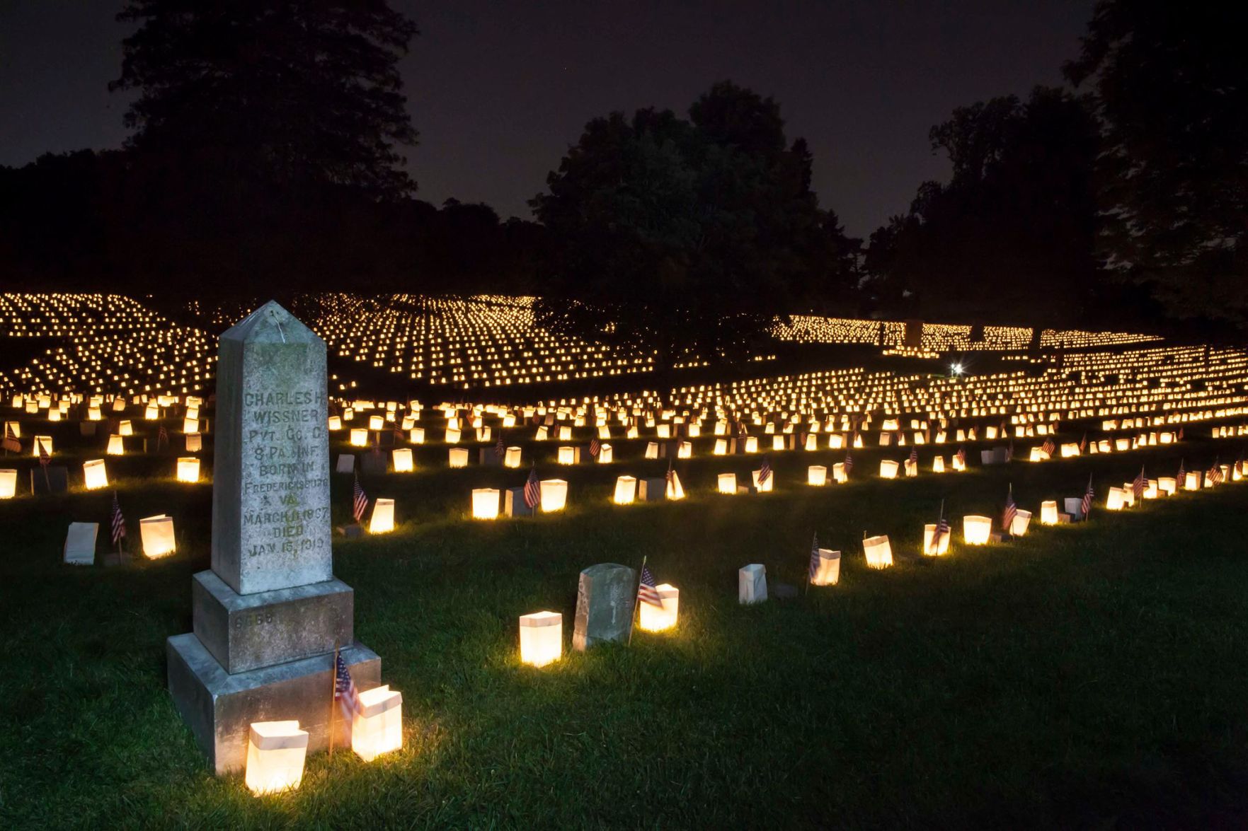 Video Lights Glow In Fredericksburg For Many Lives Lost Local News Video Lights Glow In Fredericksburg For Many Lives Lost Local News