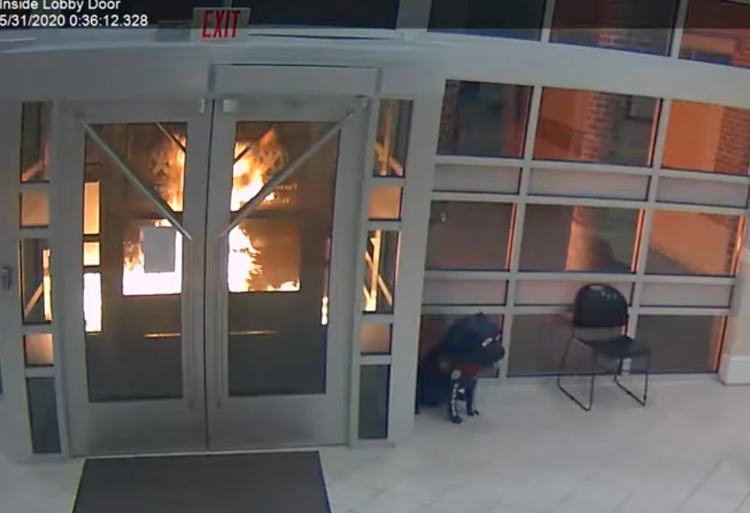 PHOTO: Arson at FPD