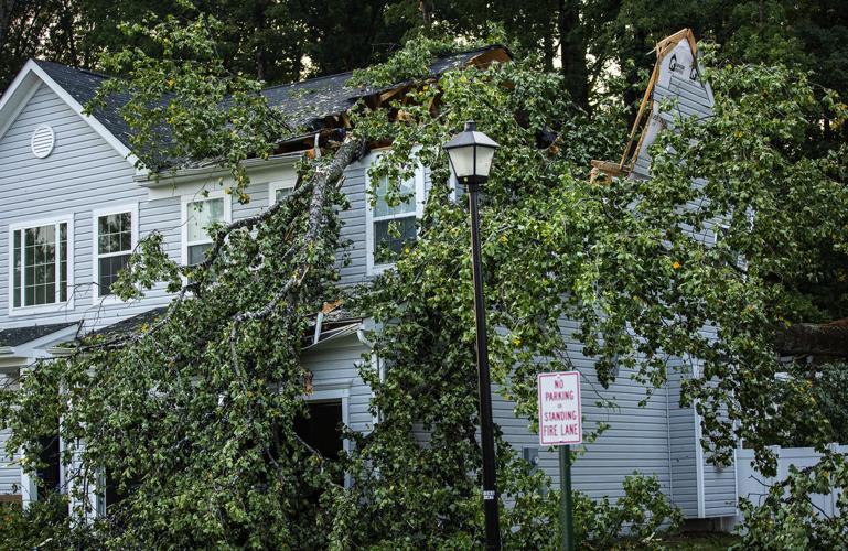 Storm damages homes, knocks out power in southern Stafford
