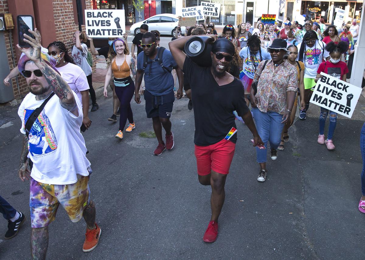Black Lives Matter FXBG organizes downtown Pride parade Local News