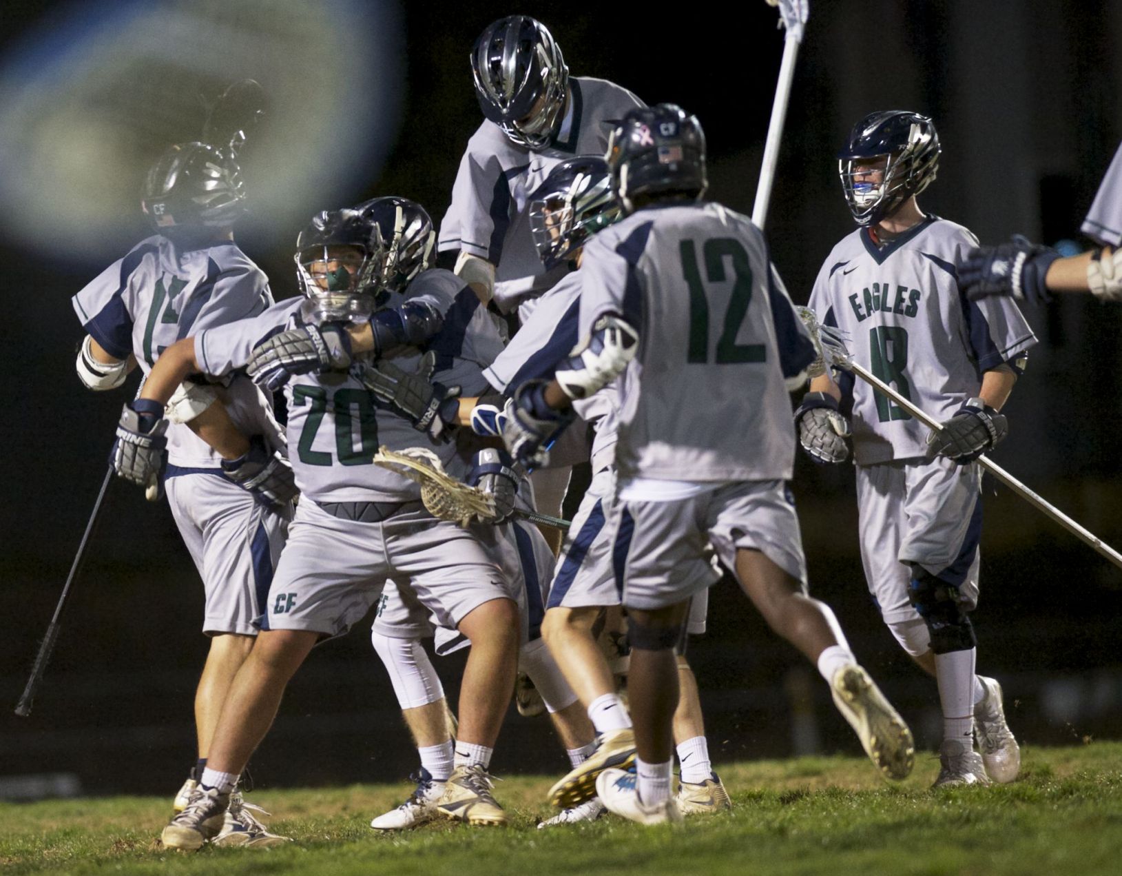 Boys lacrosse Colonial Forge learning to become hunters again