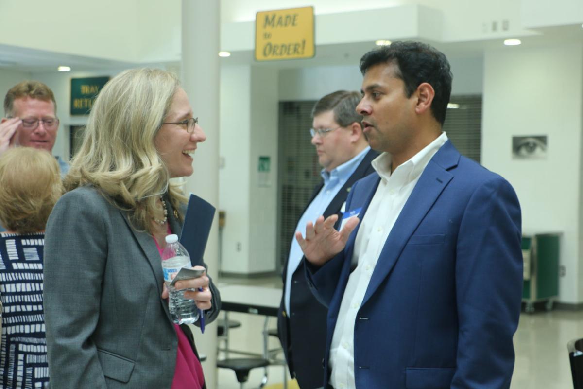 U.S. Rep. Abigail Spanberger at broadband summit