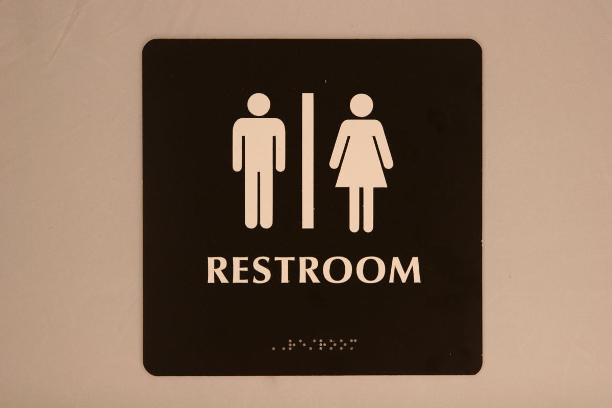 Restroom sign