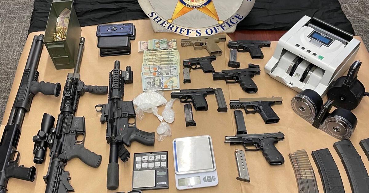 Meth Task Force Task Force: Meth, guns, cash seized in Culpeper raid