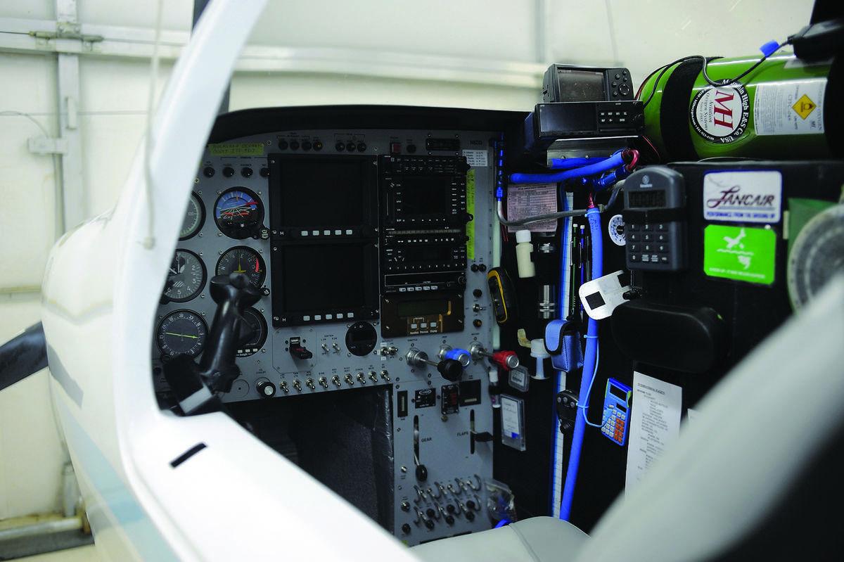 Stafford pilot Bill Harrelson flies around the world in small plane