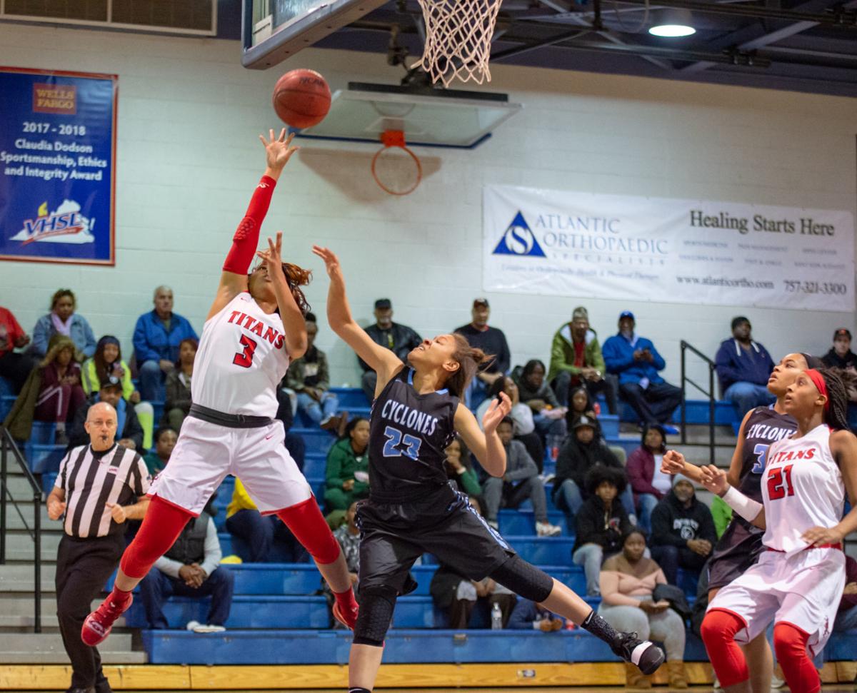 High School Girls Basketball Eastern View Falls To Lake Taylor In