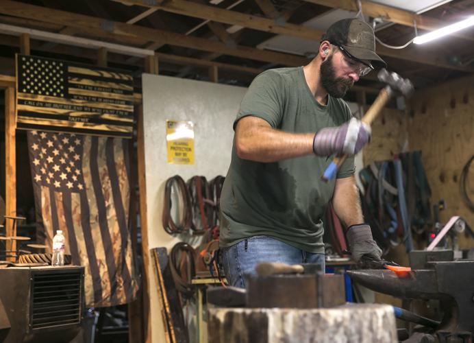 Stafford blacksmithing nonprofit helps veterans new future