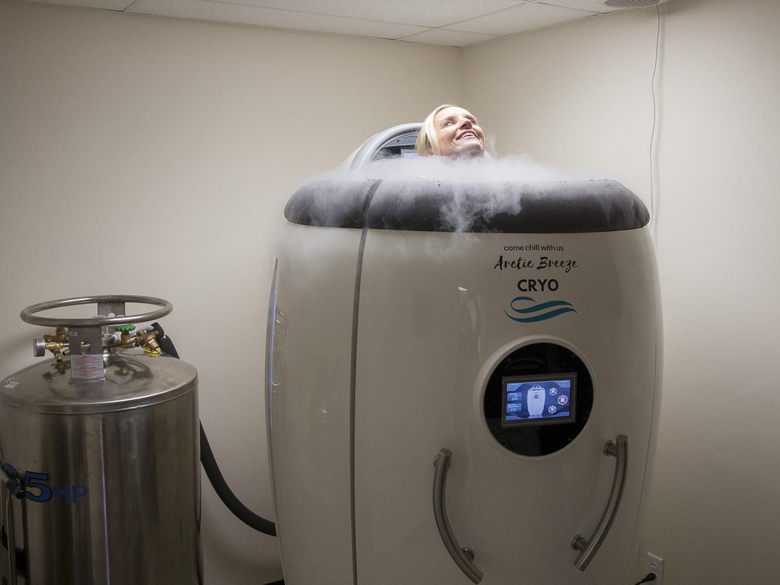 Cryotherapy Treats Ailments From Chronic Disease To Muscle Fatigue At New Fredericksburg Facility Business News Fredericksburg Com