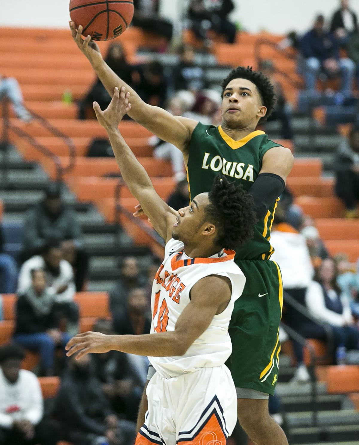 High School Boys Basketball Louisa Improves Its Shooting In