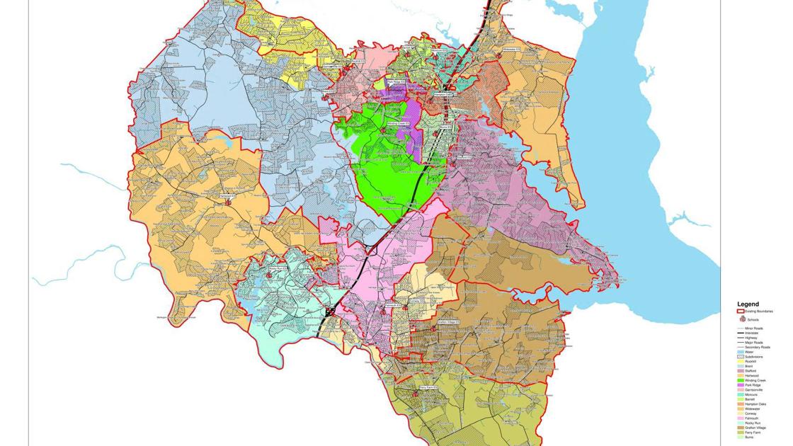 Stafford School Board selects redistricting plan | Local Stafford School Board selects redistricting plan | Local