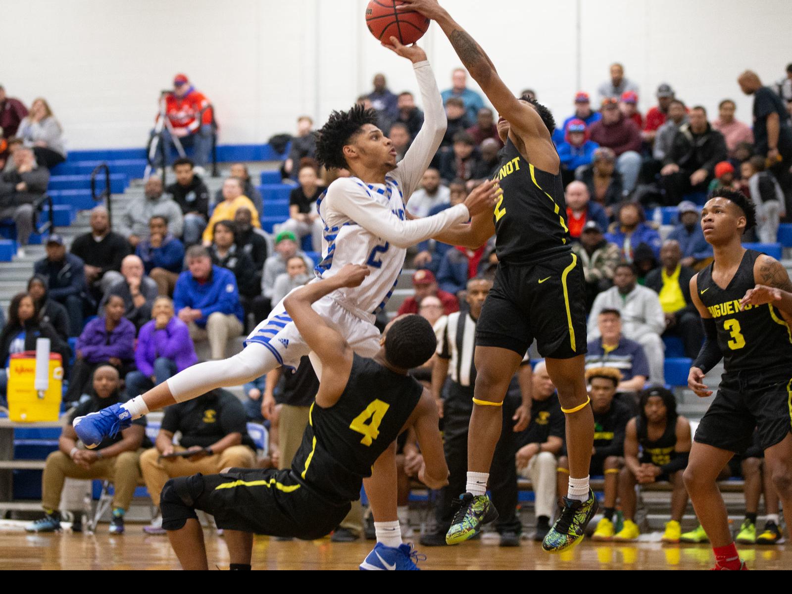 Region 4b Boys Basketball Semifinal Courtland Defeats Huguenot