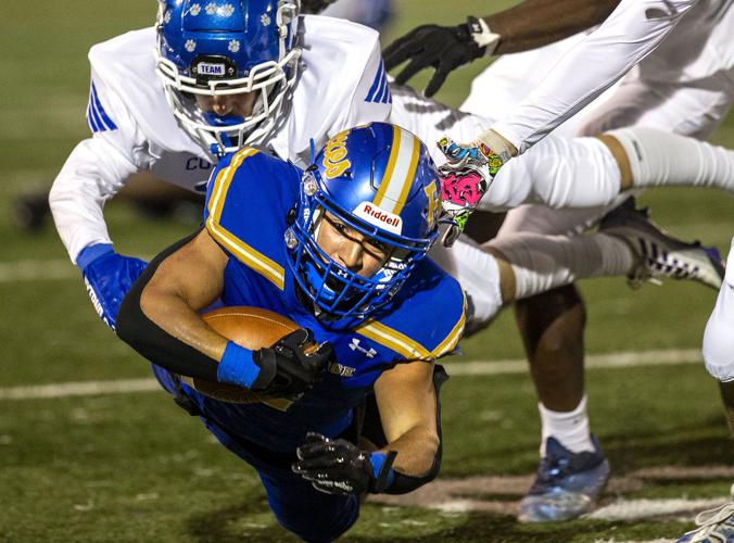 High school football King digs deep to deny Courtland's upset bid
