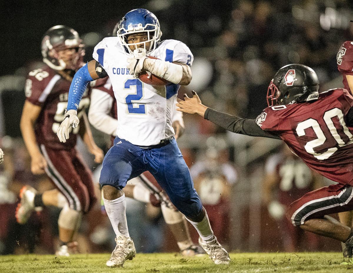 High school football Courtland uses run game to rumble past Chancellor