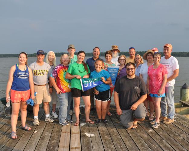 Dahlgren Yacht Club growing oysters to help clean water, create oyster reef