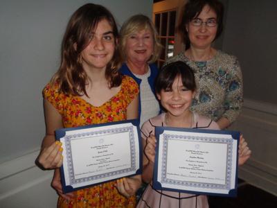 AWARDS: Woman's club sponsors 2 state-level winners