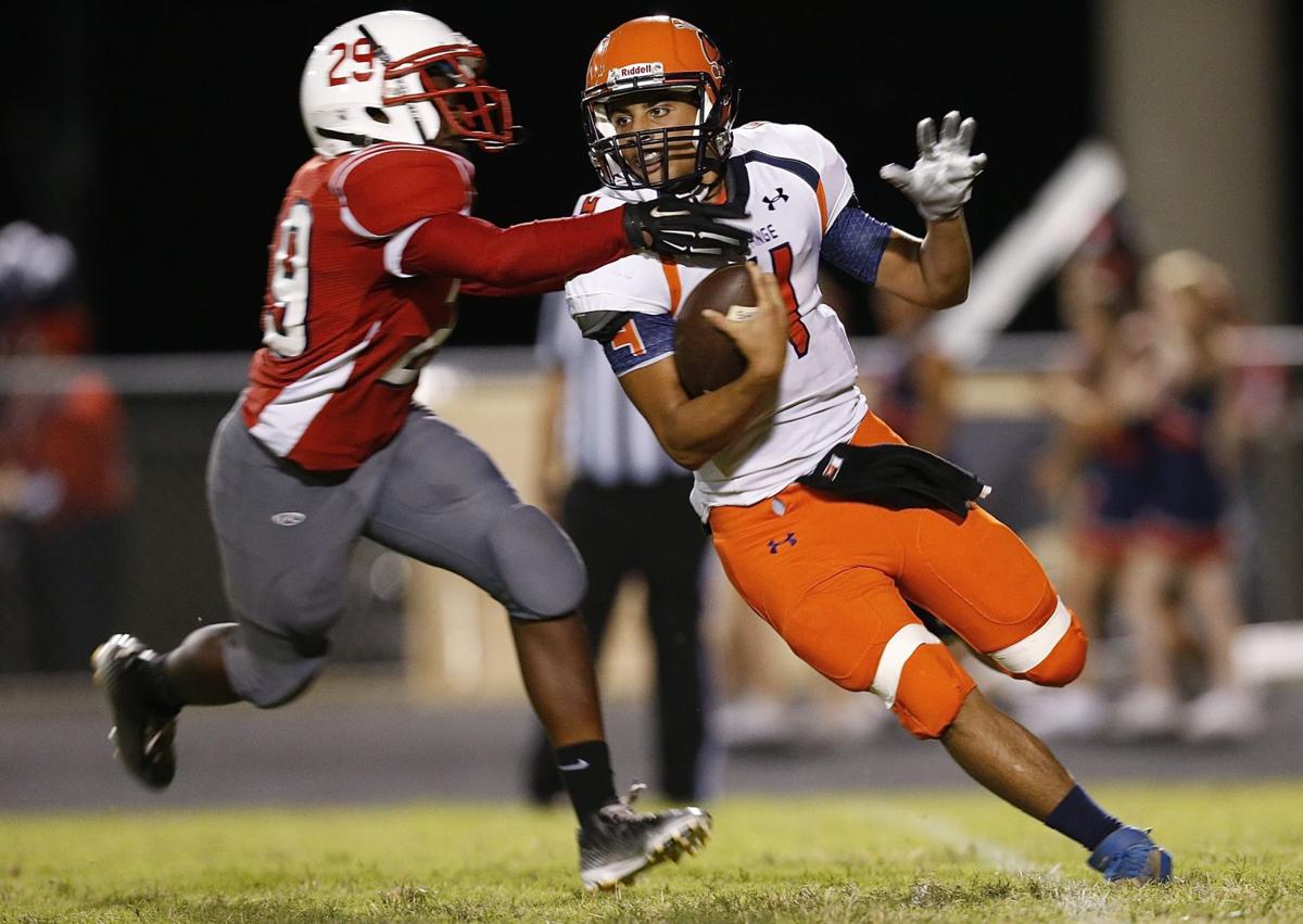 High school football Orange awakens to top Spotsylvania High School