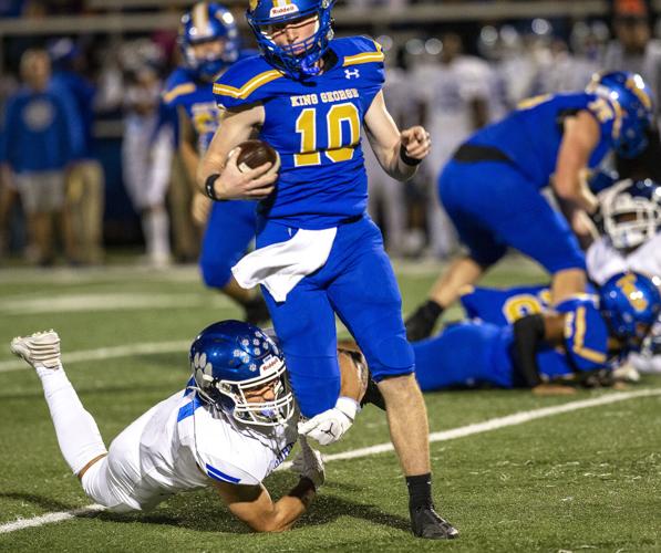High school football King digs deep to deny Courtland's upset bid