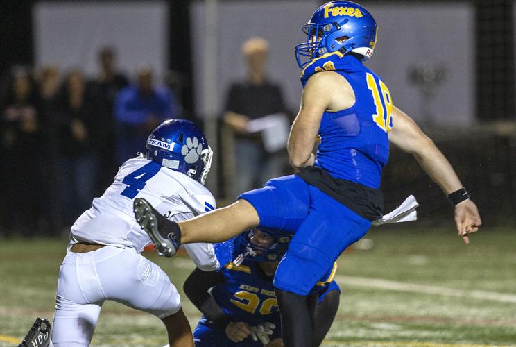 High school football King digs deep to deny Courtland's upset bid