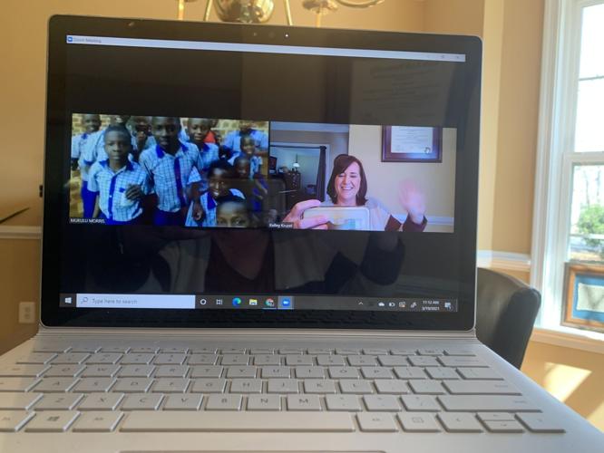 Fifthgraders at Stafford's Kate Waller Barrett Elementary are video