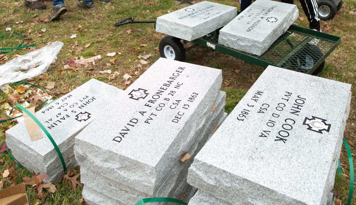 New Granite Enhances Old Grave Markers At Fredericksburg S
