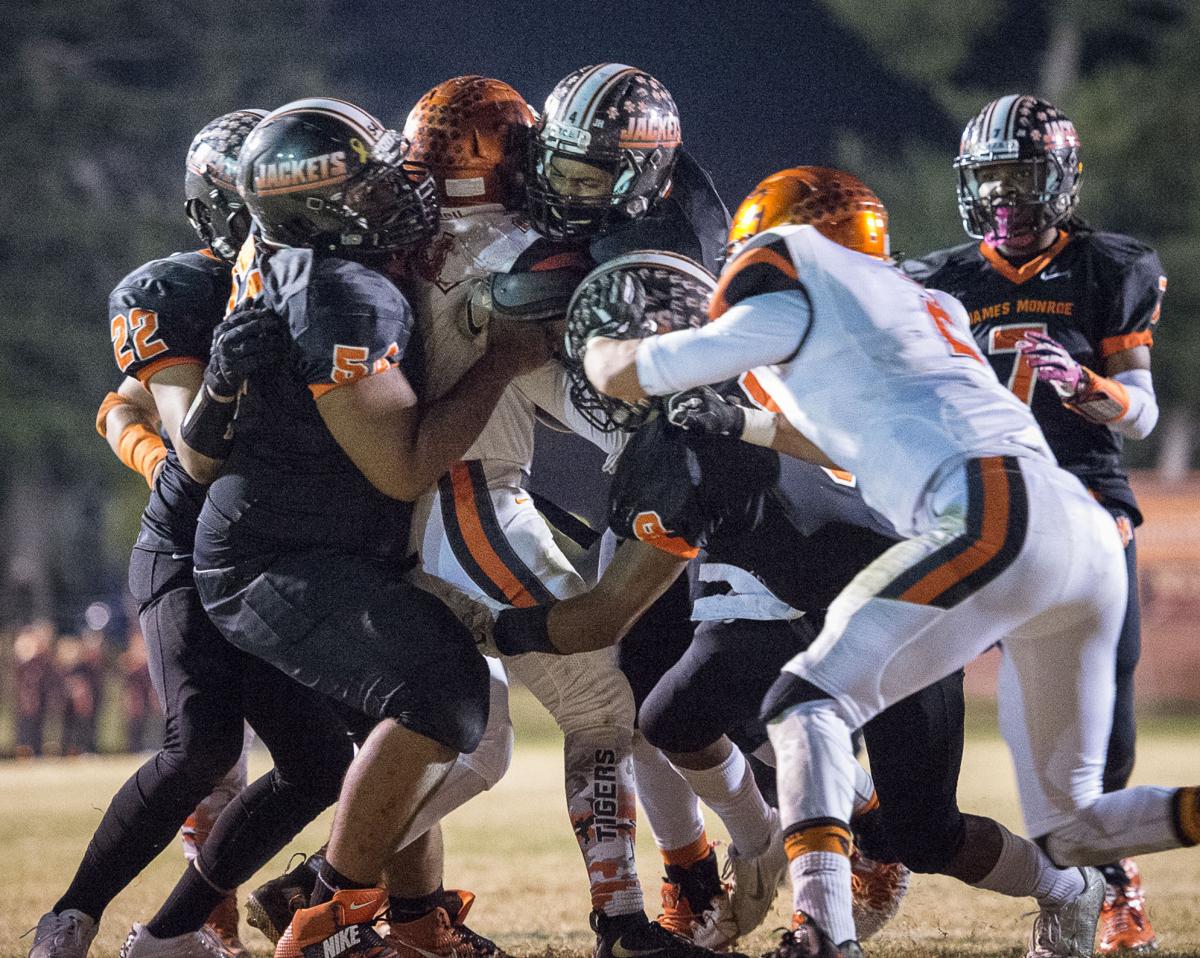 3AEast football playoffs Brentsville wears down Jackets in second
