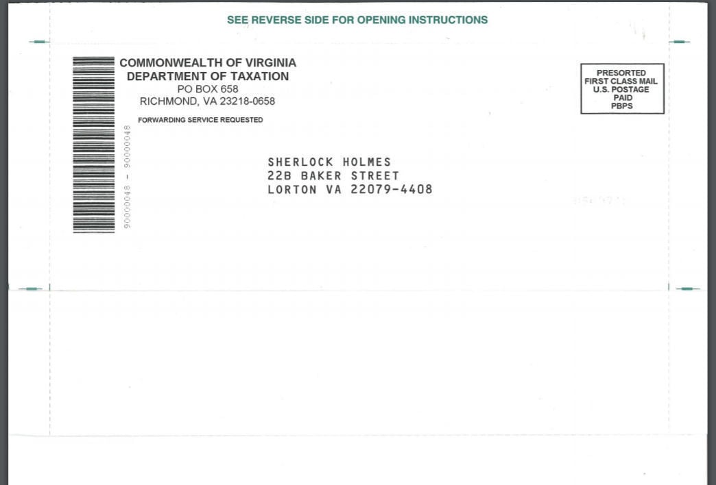 irs tax return mailing address right window envelope template