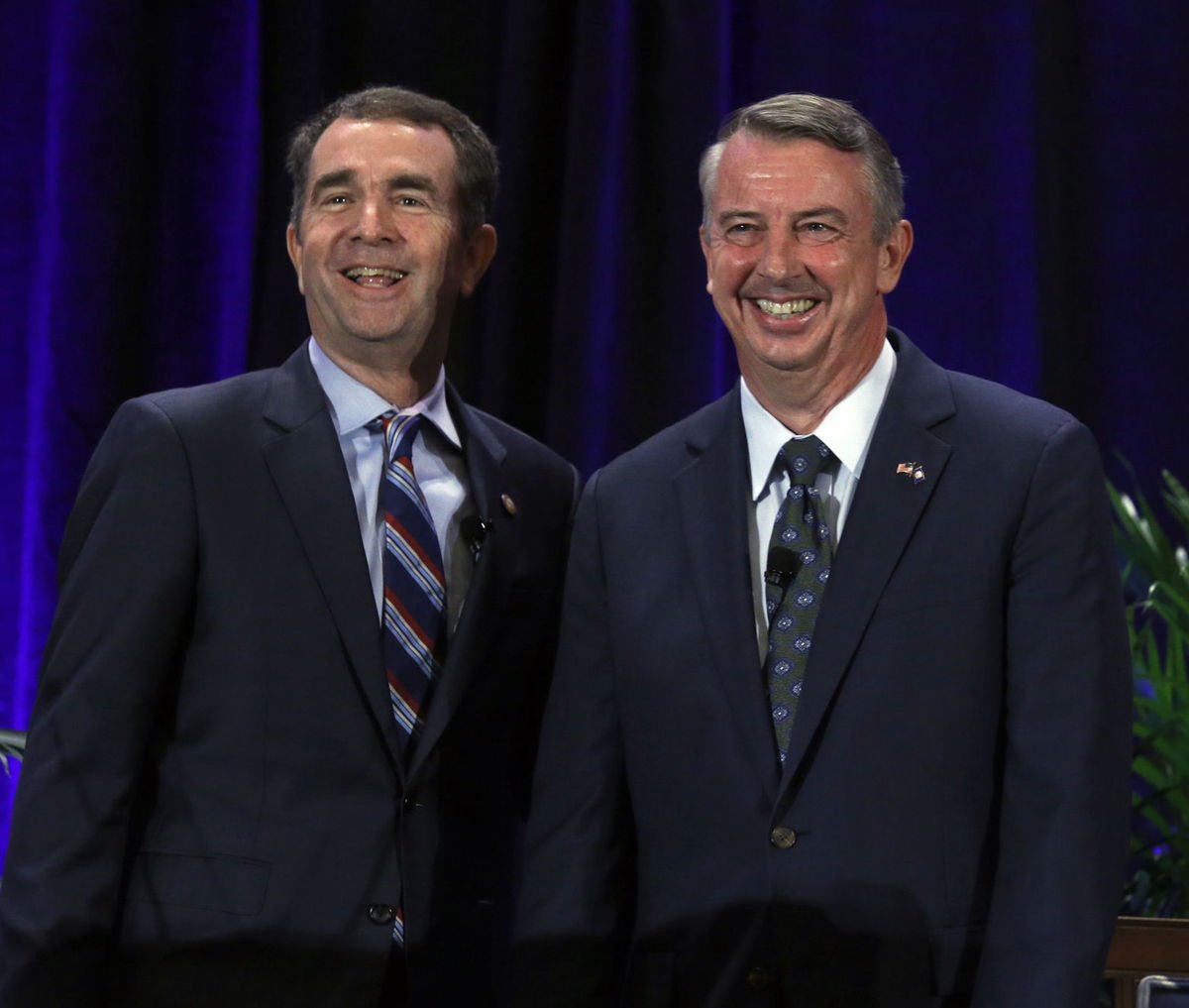 Gillespie, Northam spar over taxes, trump, monuments
