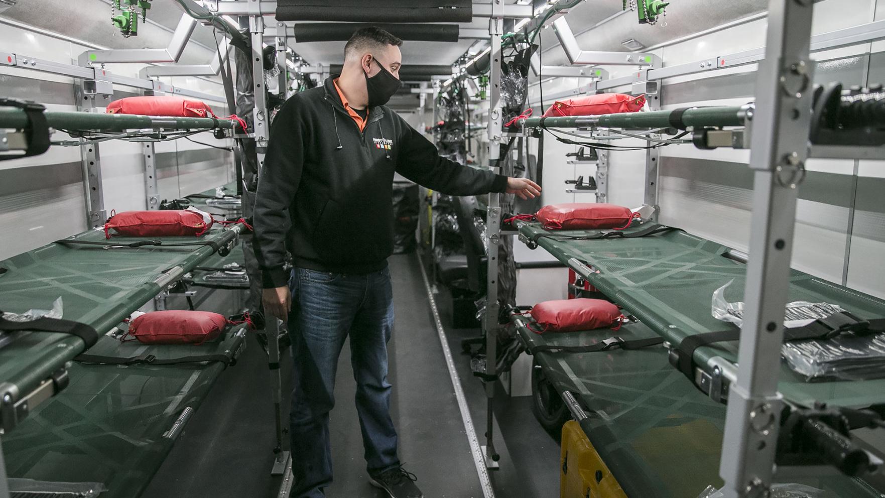 Stafford company converts buses to assist first responders, military in emergencies - Vimarsana News