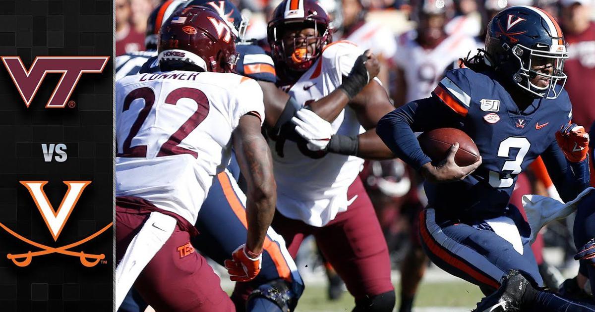 Virginia Tech vs. Virginia Football Highlights (2019)